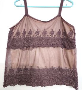 Lace Detail Tank Top