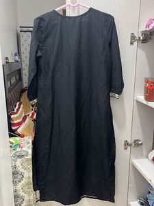 Black Embroidered Kurti