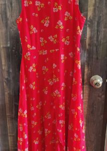 Floral Print Maxi Dress