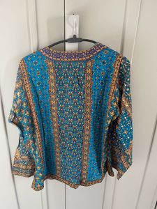 Pure Crape, Aari Embroidered Top