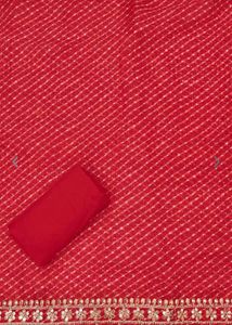 Heavy Embroidery Work Unstitched Suit