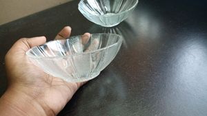 Vintage Three Glass Bowls