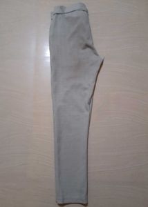 INDICLUB Regular Fit Men Silver Trousers