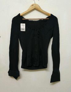 Trendy New Black Top For Women