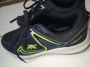 Lakhani Navy &amp; Neon Athletic Shoes