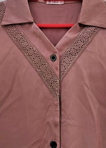 New SATIN SHIRT