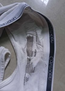 Calvin Klein White Bra
