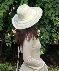 Beige Summer Beach Hat