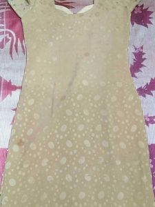 Beatiful Golden Suit With Embroidery.