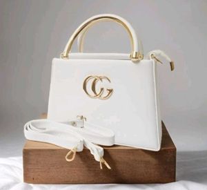White Fashion Handbag