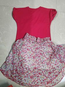 Tshirt With Skirt