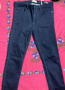 Dark Blue Denim Jeans