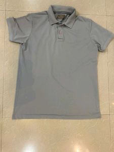 Gray Polo Shirt - Men's