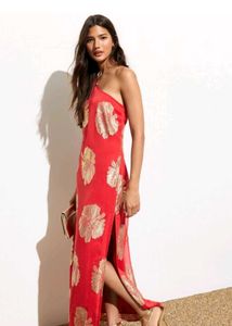 Elegant Red Ethnic Gown