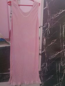 Pink Lace Nightgown