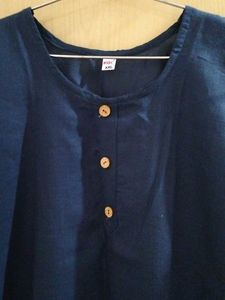Navy Blue Kurta