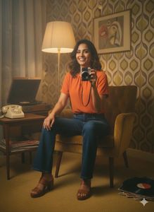 🌟Chic Alert!🚨M&amp;S Autograph Burnt Orange Blouse