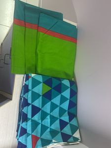 Double Bed Bedsheet + 2 Pillow Covers