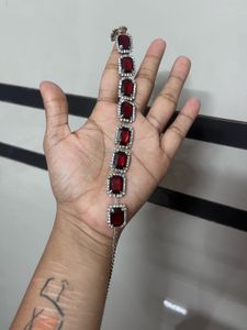 Red Jewel Neckset