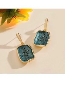 Emerald Luxury Gold Earrings