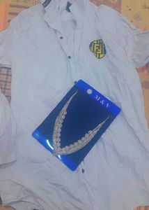 Embroidered White Shirt
