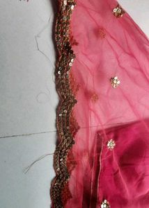 beautiful bright pink cape blouse