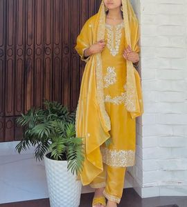 Yellow Kurta Suit / Salwar Set