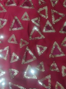 Maroon Embroidered Kurti