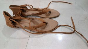 Boho Tie-Up Sandals