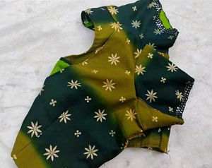 Green color Formal blouse