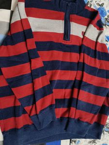 Monte Carlo Men Striped Pullover Sweater