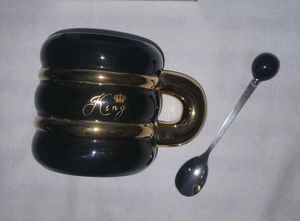 King Mug with Spoon