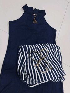 Navy Bodycon Dress