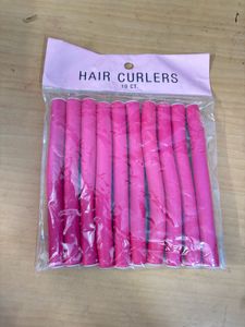 Hair Bow &amp; Curlers Set