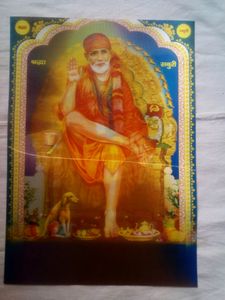 Sai Baba 3D Photo