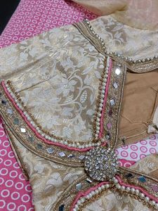 Heavy Net Chiffon Saree + blouse