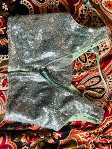 Sequin Crop Top