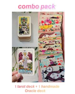 Mini Tarot Deck + Handmade Oracle 🩷