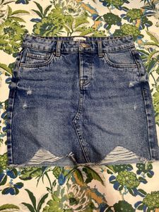 Denim Skirt Only