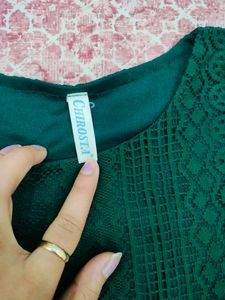 Peplum Crop Top