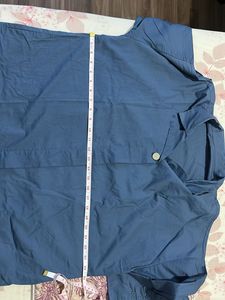 Blue Shirt Dress
