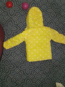 Cute Yellow Kids' Hooded Jacketand sweater