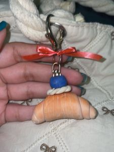 Croissant Keychain(handmade)