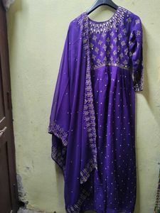 Violet Ethnic Gown