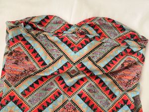 Multicolour tube top