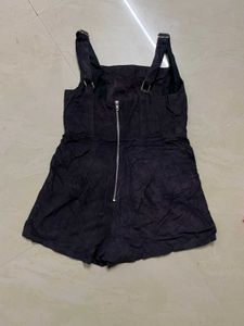 Cute Black Playsuit