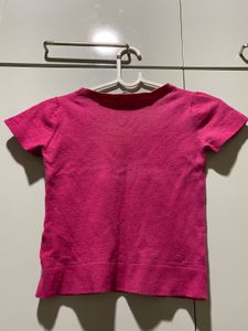Pink Knit Top
