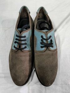 Suede Derby Shoes