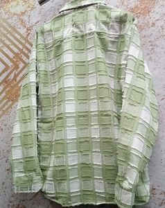 Rubbed Checkered Shirt