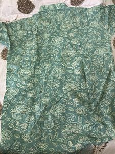 Green Floral Print Shirt